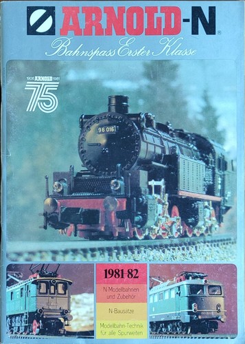 Arnold katalog 1981 82 - arnold, n