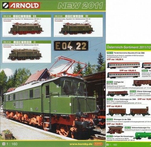 Arnold neuheiten prospekt 2011 - prospekt,